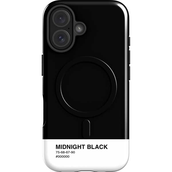 Midnight Black iPhone 16 Magsafe Impact Case