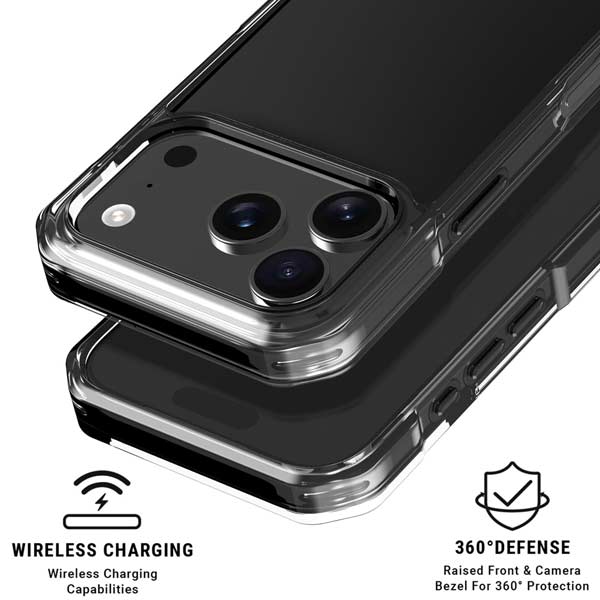 Midnight iPhone 17 Pro Clear Case