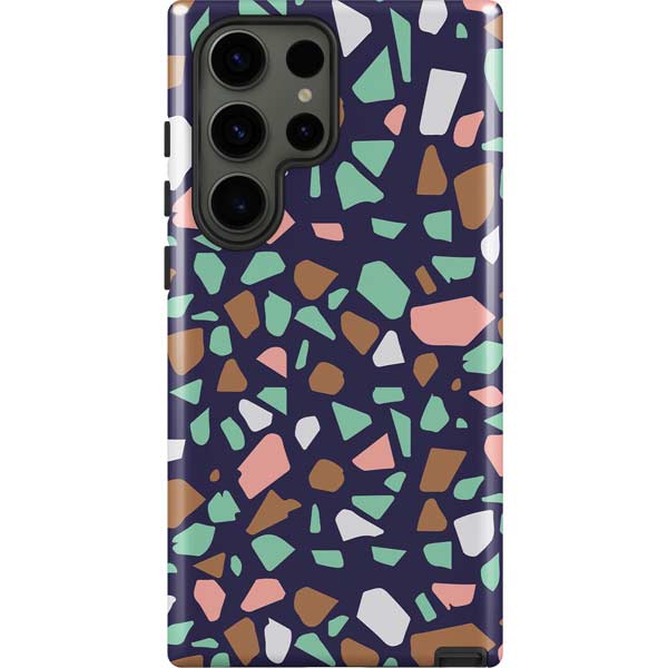 Midnight Terrazzo Galaxy S23 Ultra Pro Case