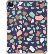 Midnight Terrazzo iPad Pro 11in (2024) Clear Case