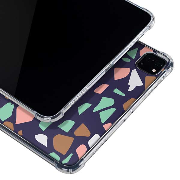 Midnight Terrazzo iPad Pro 11in (2024) Clear Case