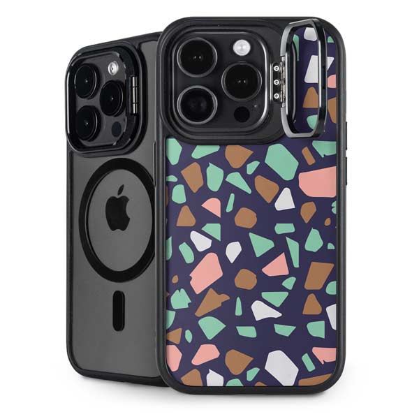 Midnight Terrazzo iPhone Cases