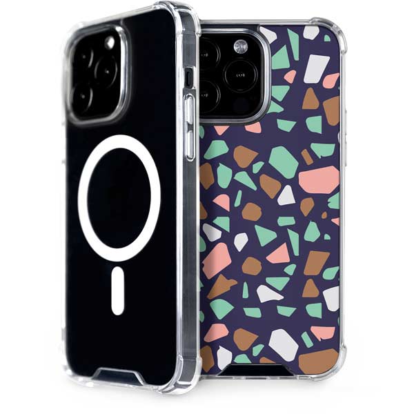 Midnight Terrazzo iPhone Cases