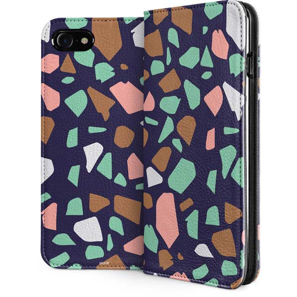 Midnight Terrazzo iPhone Cases