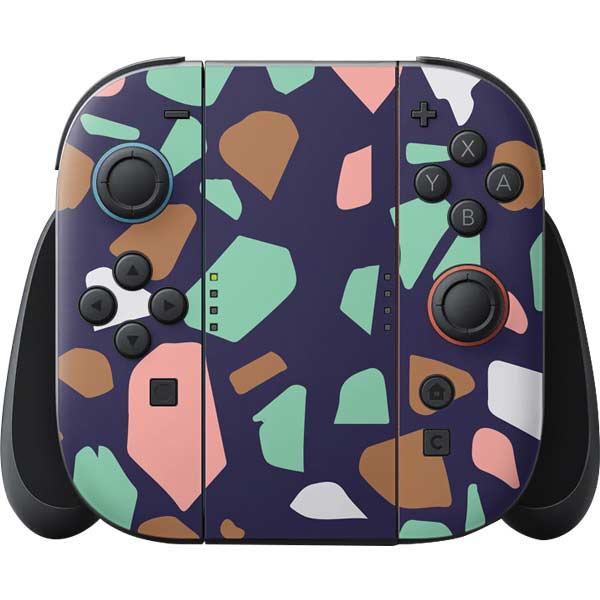 Midnight Terrazzo Nintendo Skins