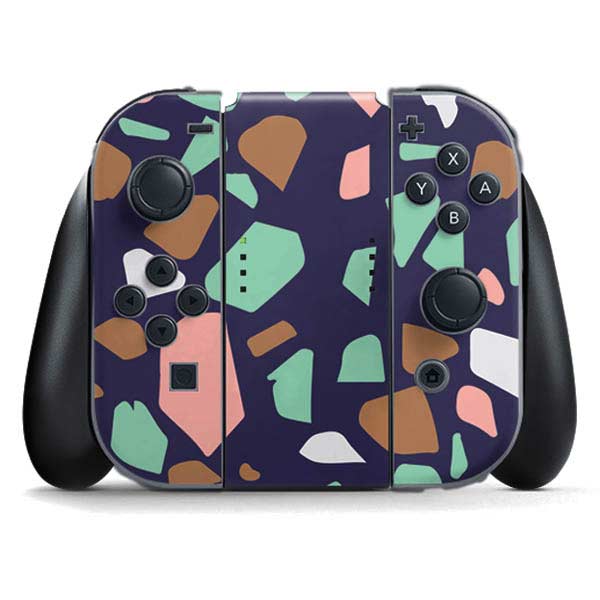 Midnight Terrazzo Nintendo Skins