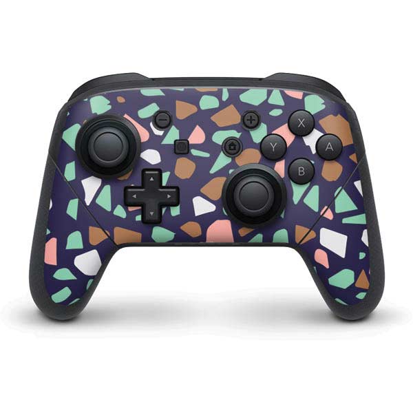 Midnight Terrazzo Nintendo Skins
