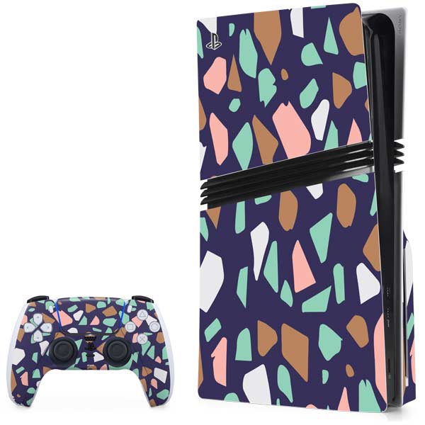 Midnight Terrazzo PlayStation PS5 Skins