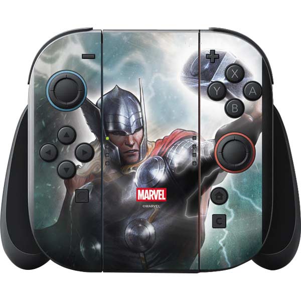 Marvel Thor Mighty Thor Nintendo Switch 2 (2025) with Joy-Con Skin