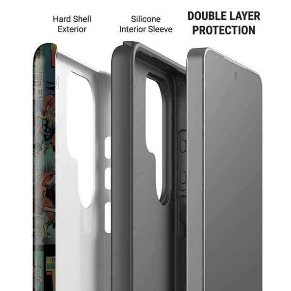 Marvel Classic Comics The Mighty Thor Vintage Galaxy S26 Ultra Impact Case
