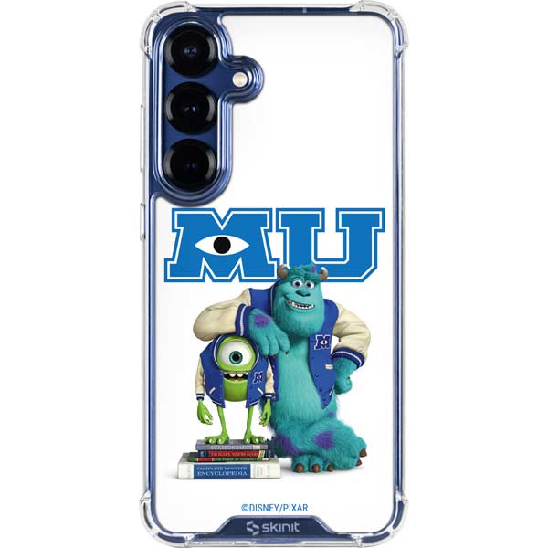 Disney Monsters University Mike and Sully Galaxy S25 FE Clear Case