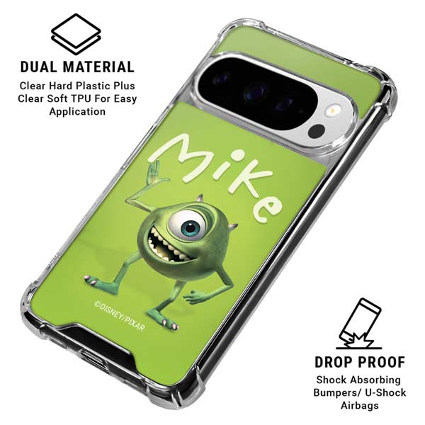 Disney Monsters Inc. Mike Portrait Google Pixel 10 Pro XL Clear Case