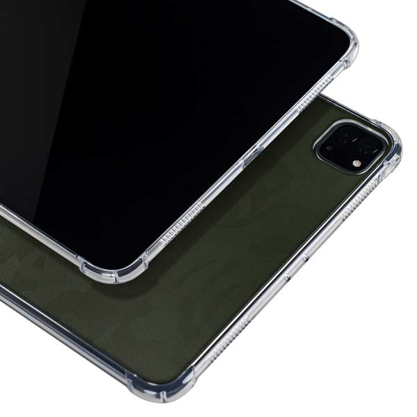 Military Green Shadow Camo iPad Pro 11in (2024) Clear Case