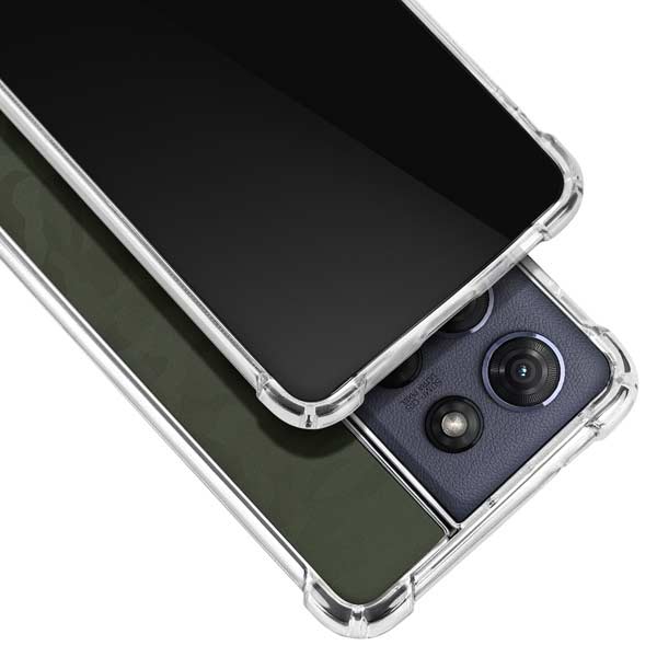 Military Green Shadow Camo Moto G Power 5G (2025) Clear Case