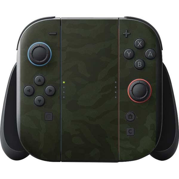 Military Green Shadow Camo Nintendo Switch 2 (2025) with Joy-Con Skin