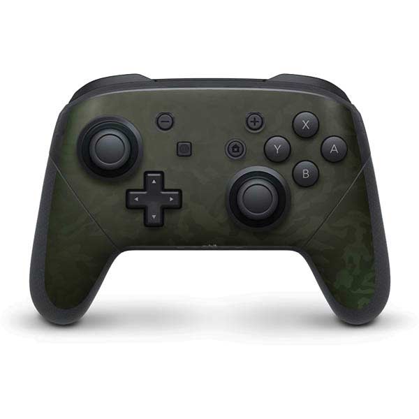 Military Green Shadow Camo Nintendo Skins