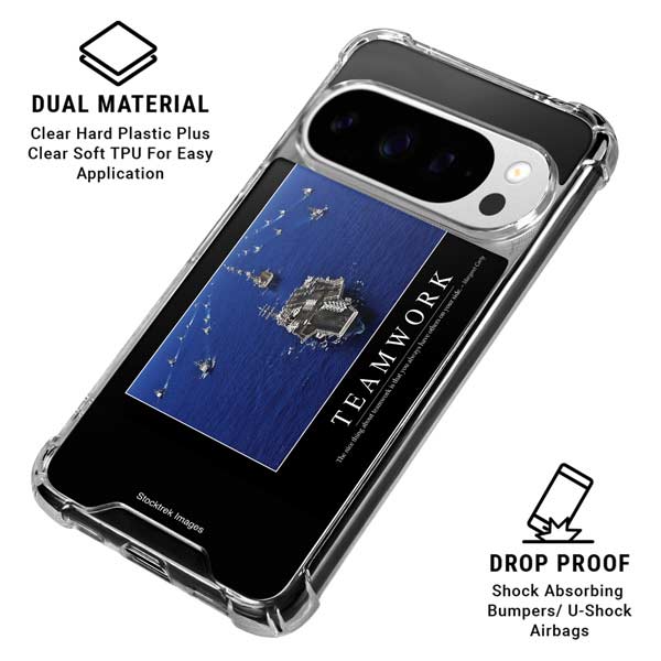 Military Inspirational Poster Google Pixel 10 Pro Clear Case