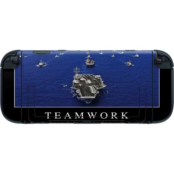 Military Inspirational Poster Nintendo Switch 2 (2025) with Joy-Con Skin