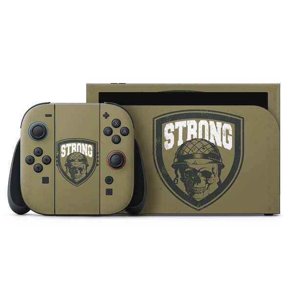 Military Strong Nintendo Switch 2 (2025) with Joy-Con Skin