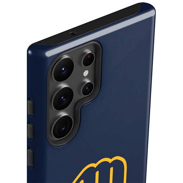 MLB Milwaukee Brewers - Solid Distressed Galaxy S23 Ultra Pro Case