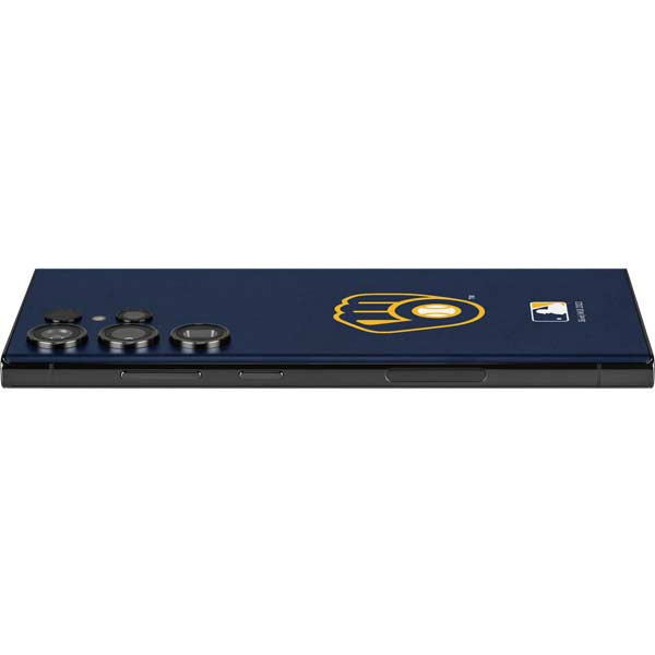 MLB Milwaukee Brewers - Solid Distressed Galaxy Skins