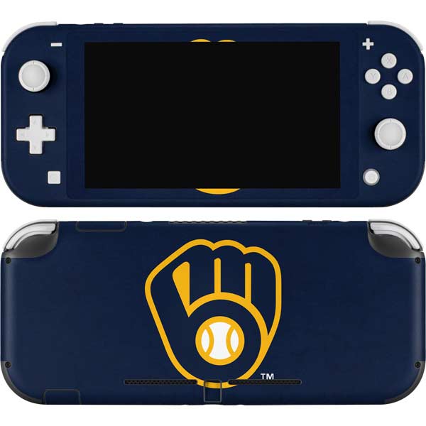 MLB Milwaukee Brewers - Solid Distressed Nintendo Skins