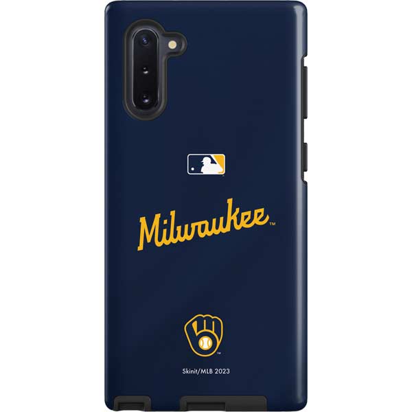 MLB Milwaukee Brewers Alternate/Away Jersey Galaxy Cases