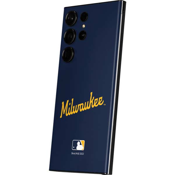MLB Milwaukee Brewers Alternate/Away Jersey Galaxy Skins