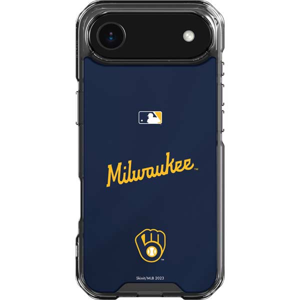 MLB Milwaukee Brewers Alternate/Away Jersey iPhone 17 Air Clear Case