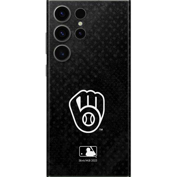 MLB Milwaukee Brewers Dark Wash Galaxy Skins