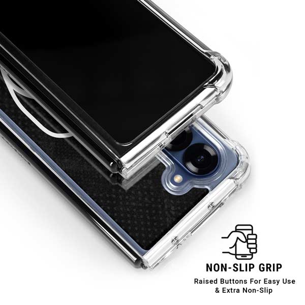 MLB Milwaukee Brewers Dark Wash Galaxy Z Fold7 Clear Case