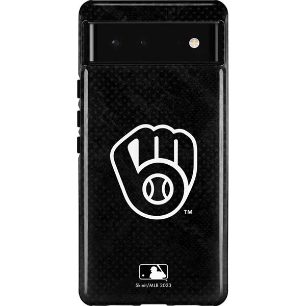 MLB Milwaukee Brewers Dark Wash Pixel Cases