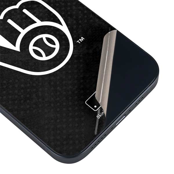 MLB Milwaukee Brewers Dark Wash iPhone Skins