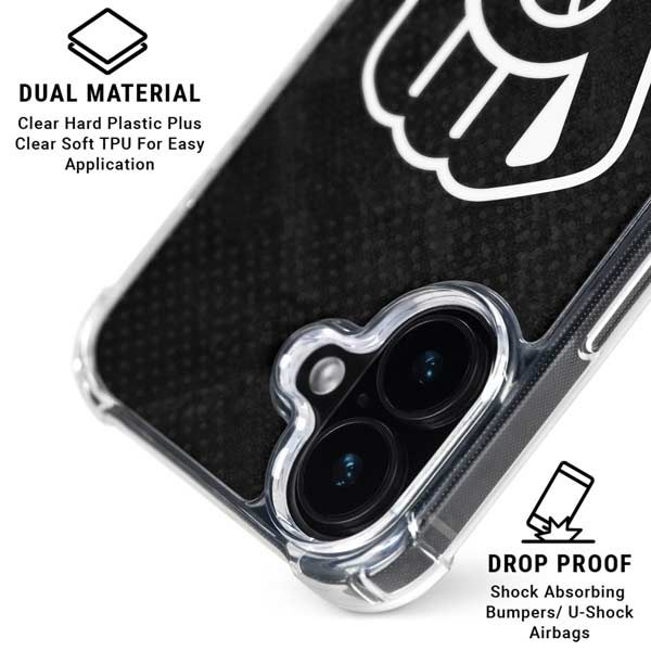 MLB Milwaukee Brewers Dark Wash iPhone 17 Clear Case
