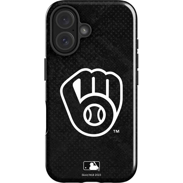 MLB Milwaukee Brewers Dark Wash iPhone 17 Impact Case