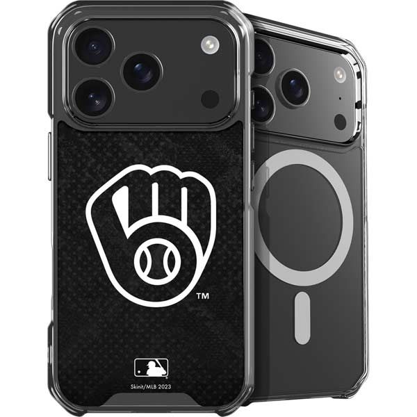 MLB Milwaukee Brewers Dark Wash iPhone 17 Pro MagSafe Case