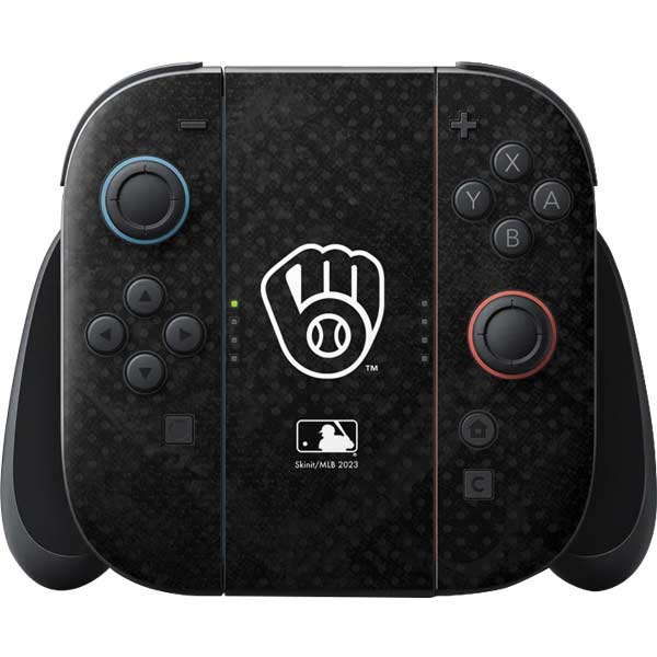 MLB Milwaukee Brewers Dark Wash Nintendo Skins