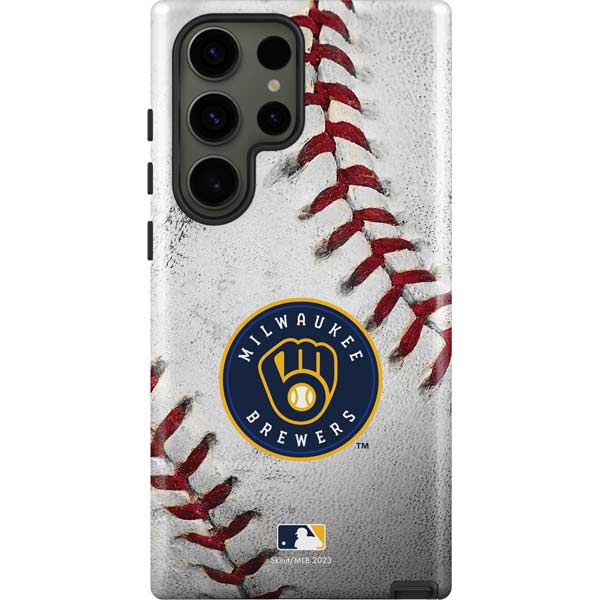 MLB Milwaukee Brewers Game Ball Galaxy S23 Ultra Pro Case
