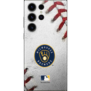 MLB Milwaukee Brewers Game Ball Galaxy Skins