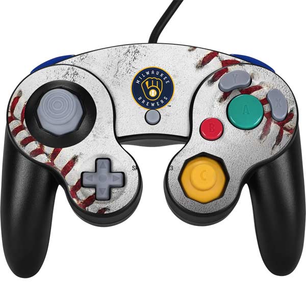 MLB Milwaukee Brewers Game Ball Nintendo Skins