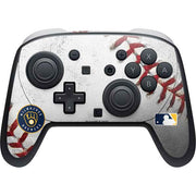 MLB Milwaukee Brewers Game Ball Nintendo Switch 2 (2025) Pro Controller Skin