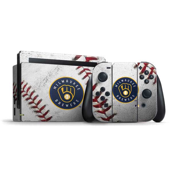 MLB Milwaukee Brewers Game Ball Nintendo Skins