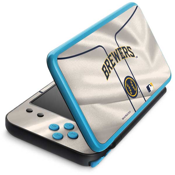 MLB Milwaukee Brewers Home Jersey Nintendo Skins