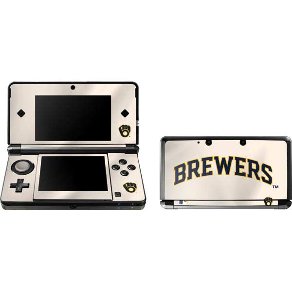 MLB Milwaukee Brewers Home Jersey Nintendo Skins