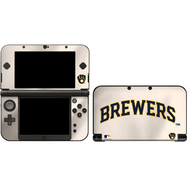 MLB Milwaukee Brewers Home Jersey Nintendo Skins