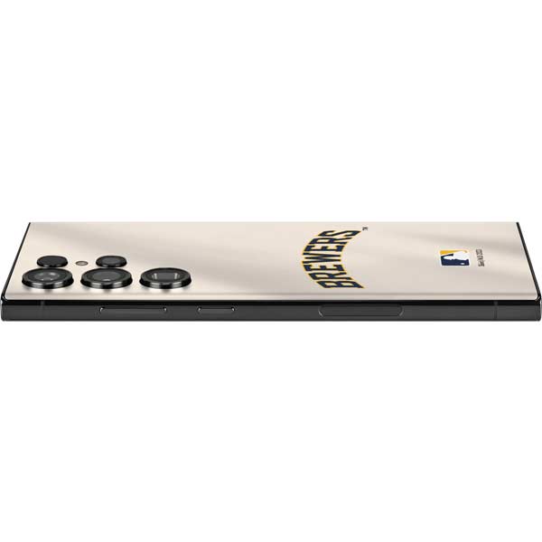 MLB Milwaukee Brewers Home Jersey Galaxy Skins
