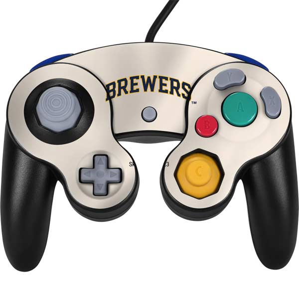 MLB Milwaukee Brewers Home Jersey Nintendo Skins