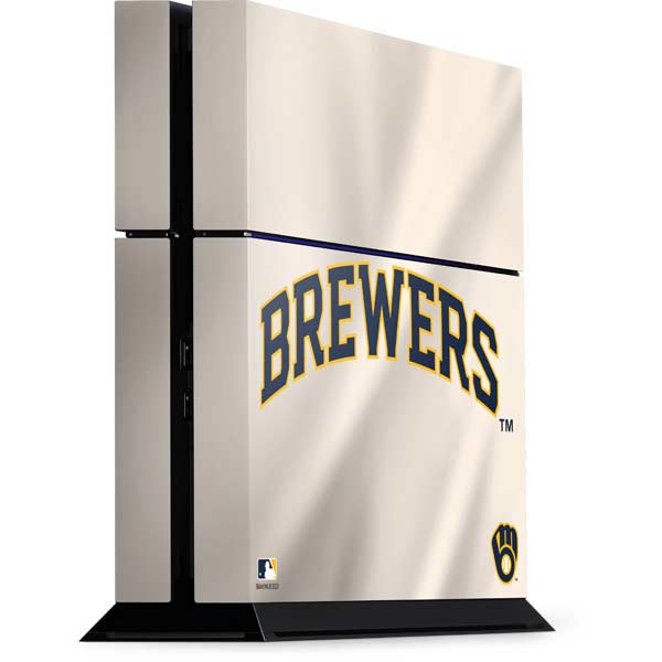 MLB Milwaukee Brewers Home Jersey PlayStation PS4 Skins