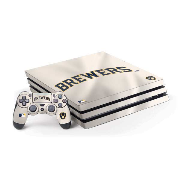 MLB Milwaukee Brewers Home Jersey PlayStation PS4 Skins