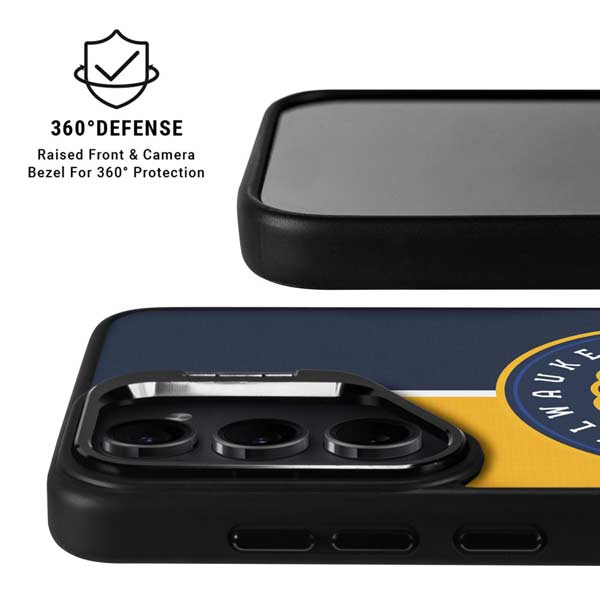 MLB Milwaukee Brewers Split Galaxy S26 Kickstand Case